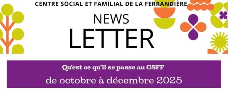 Newsletter octobre à décembre