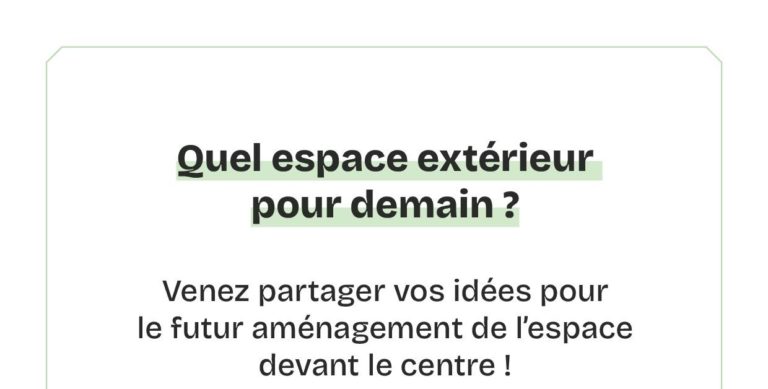 Venez partager vos idées !