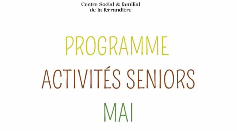 Programme seniors MAI 2026